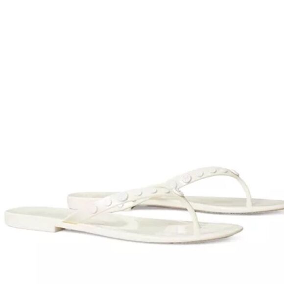 Tory Burch Shoes - EUC Tory Burch
Women's Studded Jelly Thong Sandals